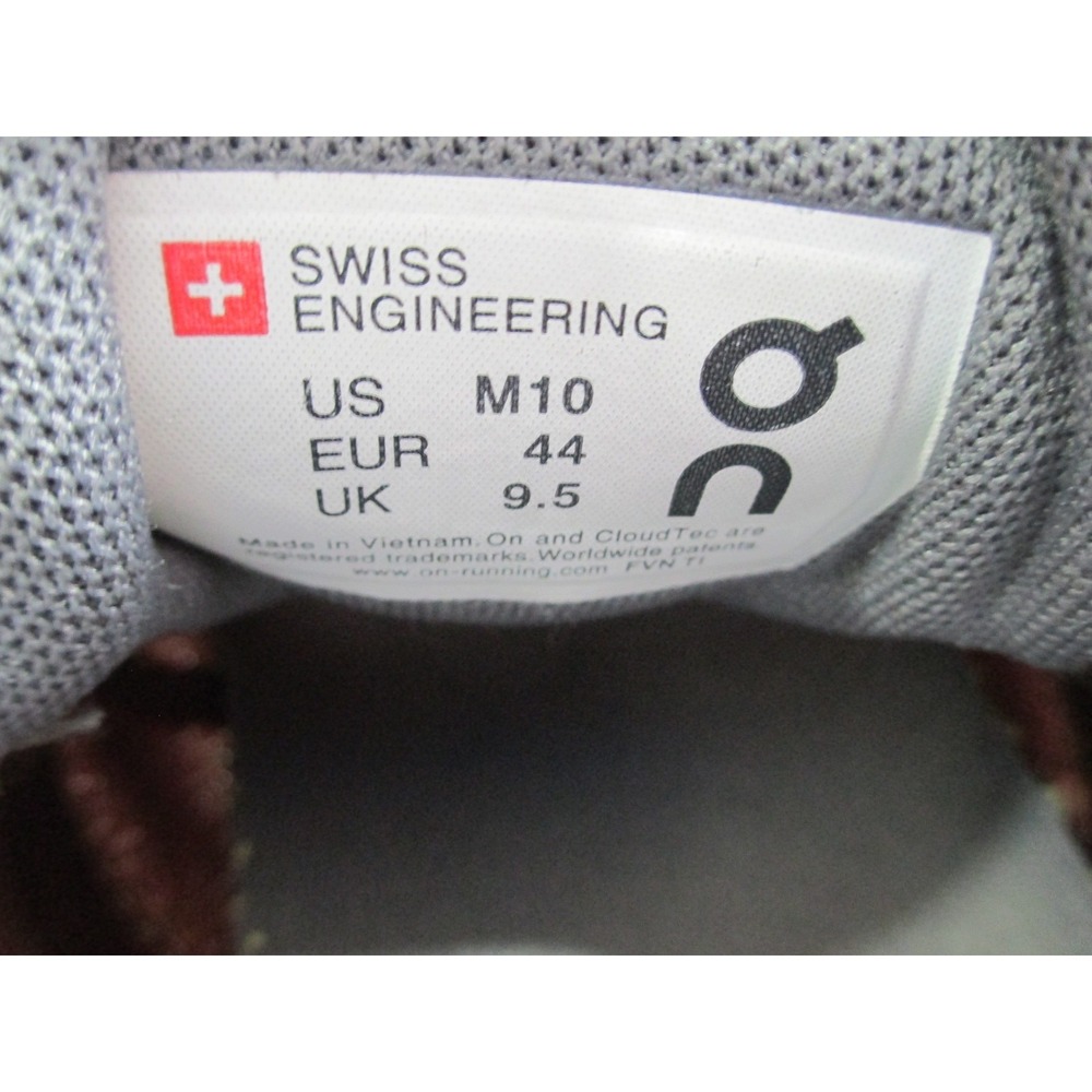 ON Cloud X Running Shoes Mens Size 10 Orange White Athletic Sneakers Training - Picture 10 of 16